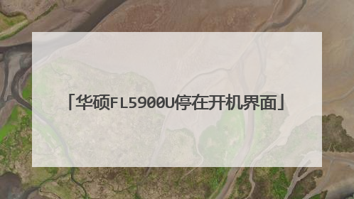 华硕FL5900U停在开机界面