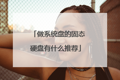 做系统盘的固态硬盘有什么推荐