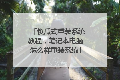 傻瓜式重装系统教程,笔记本电脑怎么样重装系统