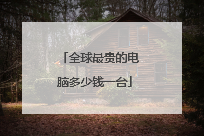 全球最贵的电脑多少钱一台