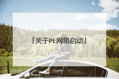 关于PE网络启动