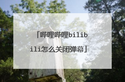 哔哩哔哩bilibili怎么关闭弹幕