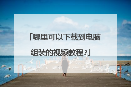 哪里可以下载到电脑组装的视频教程?
