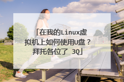 在我的Linux虚拟机上如何使用U盘?拜托各位了 3Q