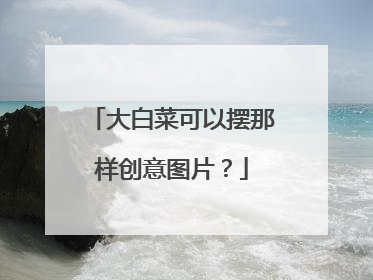 大白菜可以摆那样创意图片?