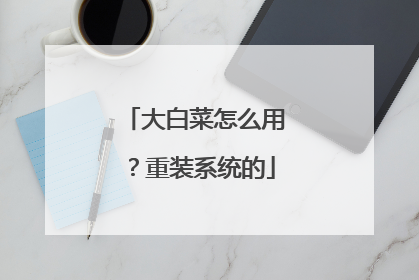 大白菜怎么用?重装系统的