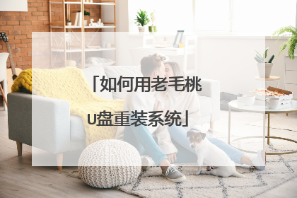 如何用老毛桃U盘重装系统
