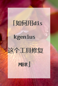 如何用diskgenius 这个工具修复MBR