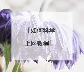 如何科学上网教程