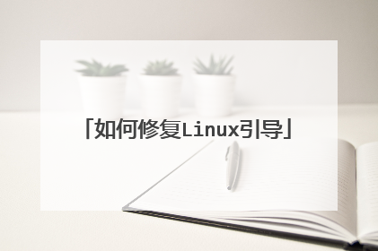 如何修复Linux引导