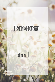 如何修复dns