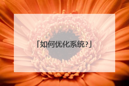 如何优化系统?