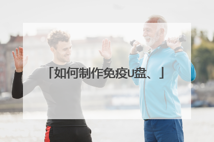 如何制作免疫U盘、