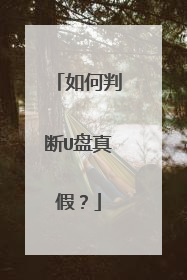如何判断U盘真假？