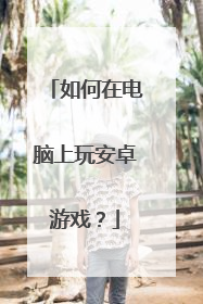 如何在电脑上玩安卓游戏?
