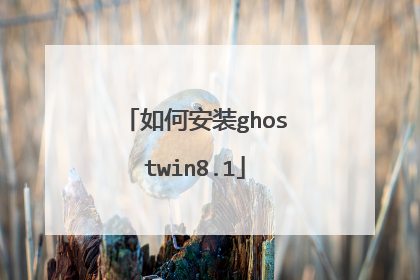如何安装ghostwin8.1