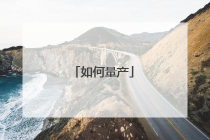 如何量产