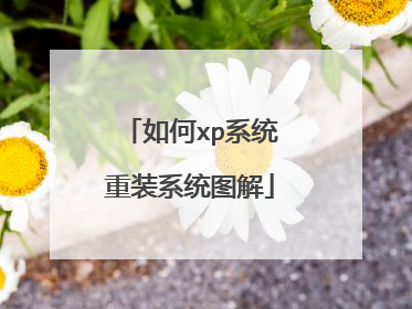 如何xp系统重装系统图解