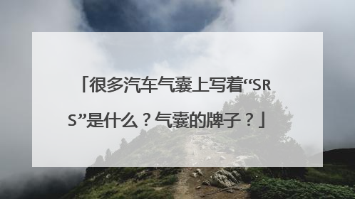 很多汽车气囊上写着“SRS”是什么？气囊的牌子？