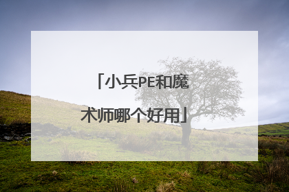 小兵PE和魔术师哪个好用