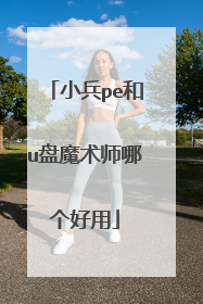 小兵pe和u盘魔术师哪个好用