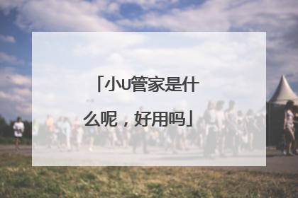 小U管家是什么呢,好用吗