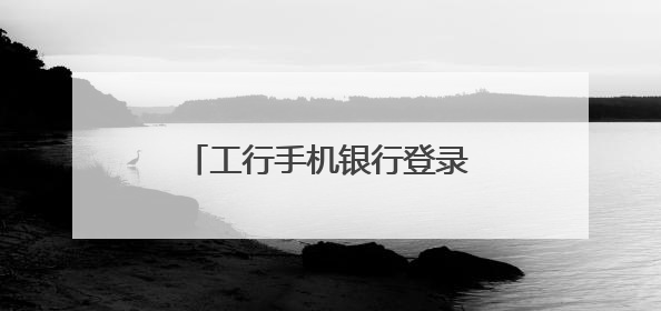 工行手机银行登录不上去怎么回事