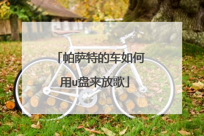 帕萨特的车如何用u盘来放歌