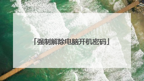 强制解除电脑开机密码