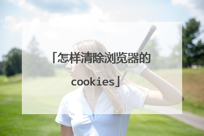 怎样清除浏览器的cookies