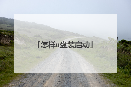 怎样u盘装启动
