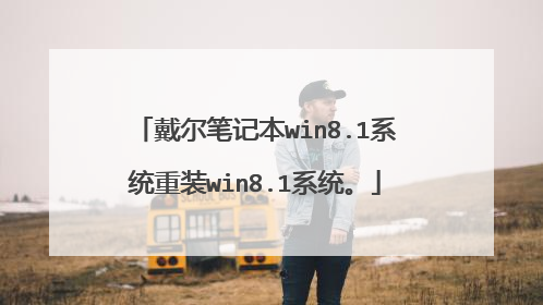戴尔笔记本win8.1系统重装win8.1系统。