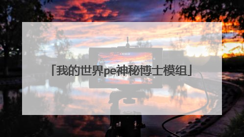 我的世界pe神秘博士模组