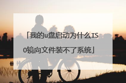 我的u盘启动为什么ISO镜向文件装不了系统