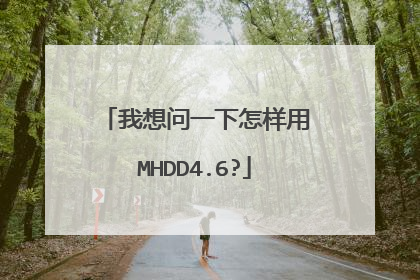 我想问一下怎样用MHDD4.6?