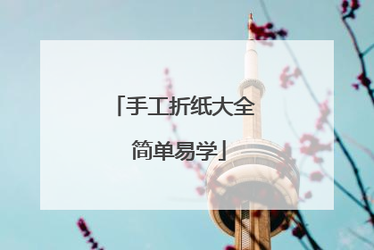 手工折纸大全 简单易学