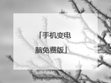 手机变电脑免费版