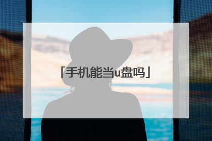 手机能当u盘吗