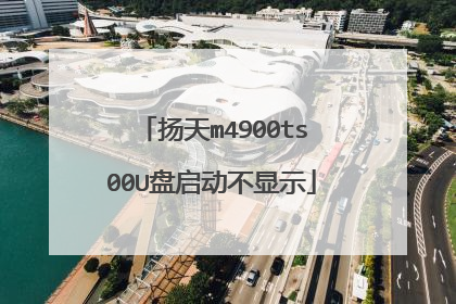 扬天m4900ts00U盘启动不显示
