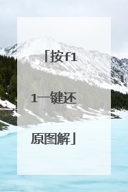 按f11一键还原图解