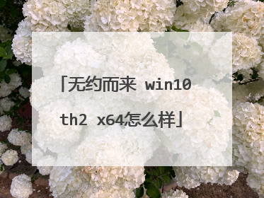 无约而来 win10 th2 x64怎么样