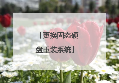 更换固态硬盘重装系统
