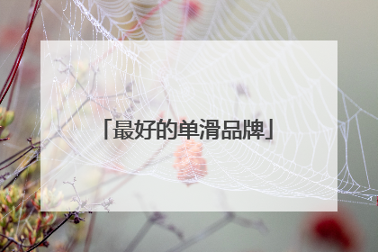 最好的单滑品牌