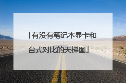 有没有笔记本显卡和台式对比的天梯图