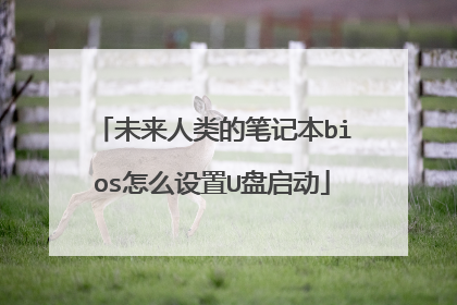 未来人类的笔记本bios怎么设置U盘启动
