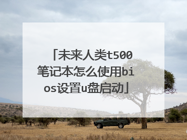 未来人类t500笔记本怎么使用bios设置u盘启动