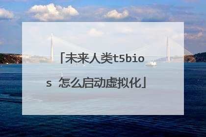 未来人类t5bios 怎么启动虚拟化
