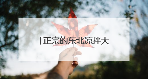 正宗的东北凉拌大白菜的做法 东北凉拌大白菜怎么做
