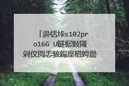 濞佸垰s102pro16G U鐩樼敤閾剁伩閲忎骇鍚庢棤娉曟牸寮忓寲锛�0瀛楄妭锛屾�庝箞瑙e喅