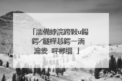 濡備綍浣跨敤u鍚�鍔╱鐩樺惎鍔ㄧ洏瀹夎�呯郴缁�